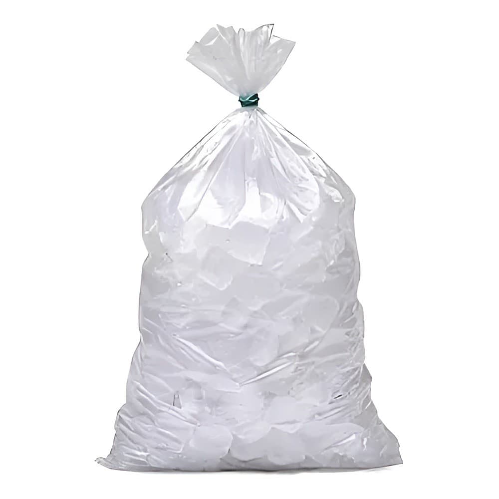 Sacos Para gelo 30x50 5KG 100 unidades Liso transparente
