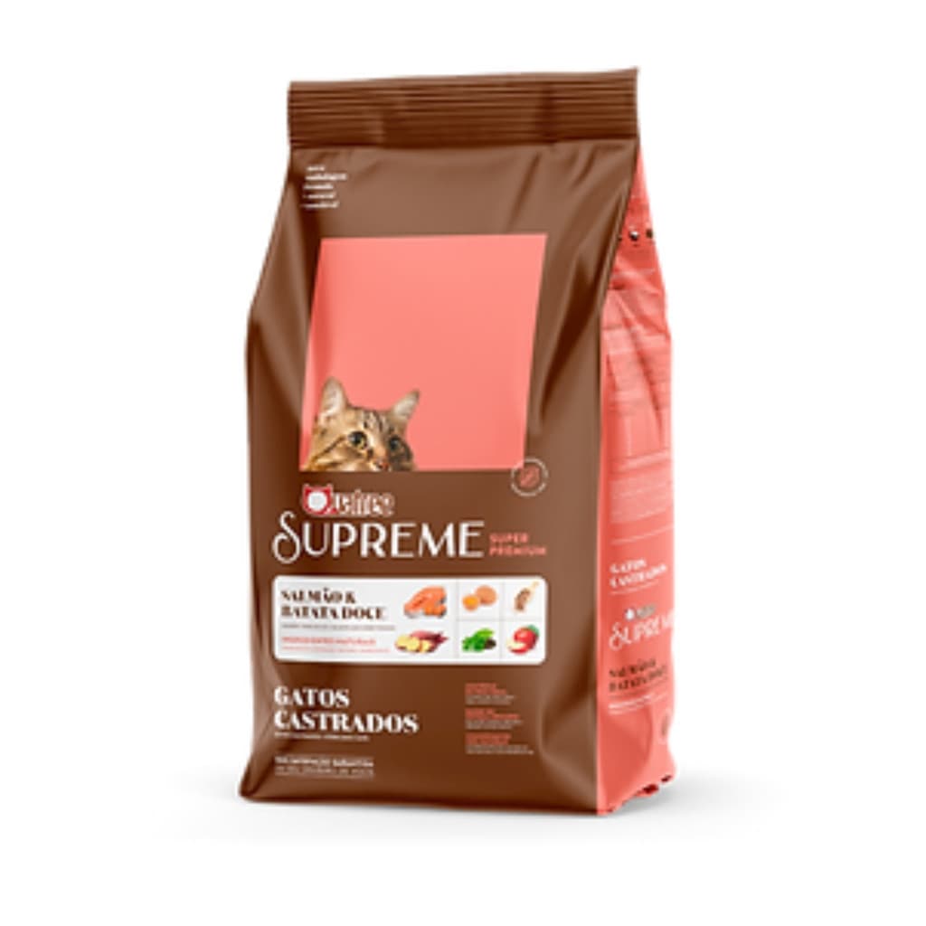 QUATREE SUPREME GATOS CASTRADOS SALMAO 10.1KG