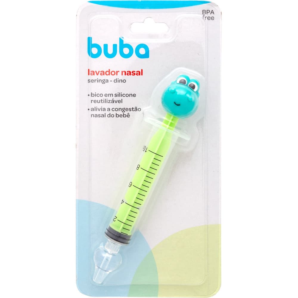 Seringa Para Lavagem Nasal Bebê Infantil Desentupir Nariz