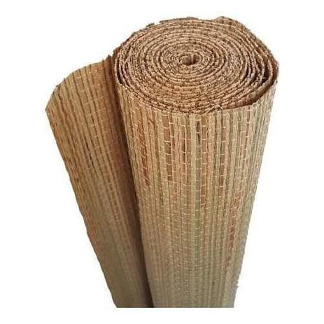 Rolo De Esteira De Palha Junco Decoração 1mt X 10mt