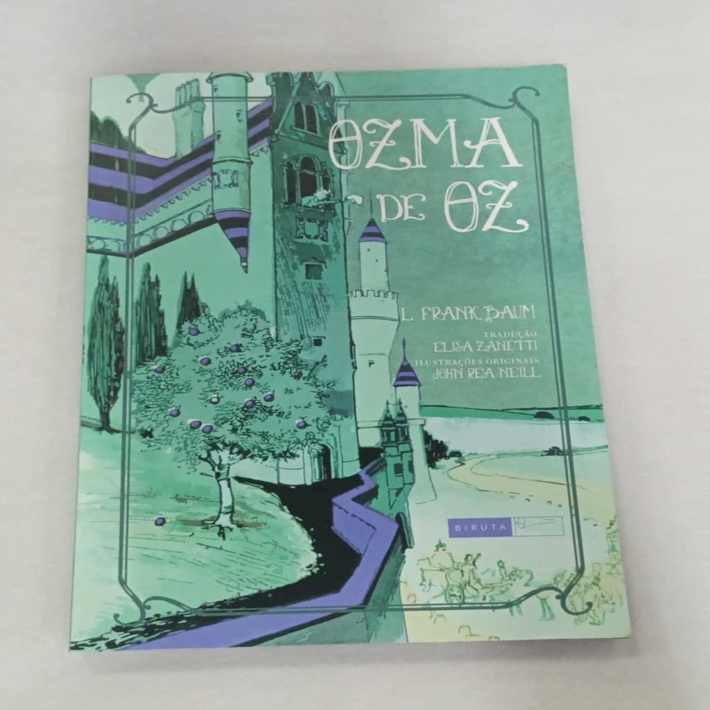 Ozma de Oz autor L. Frank Baum - ilust: John Rea Neill