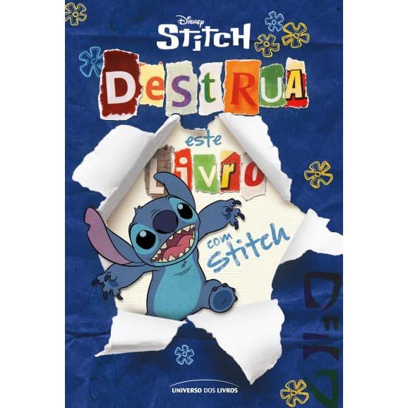 Livro Destrua este  com Stitch por SILVA, WALLACY                          