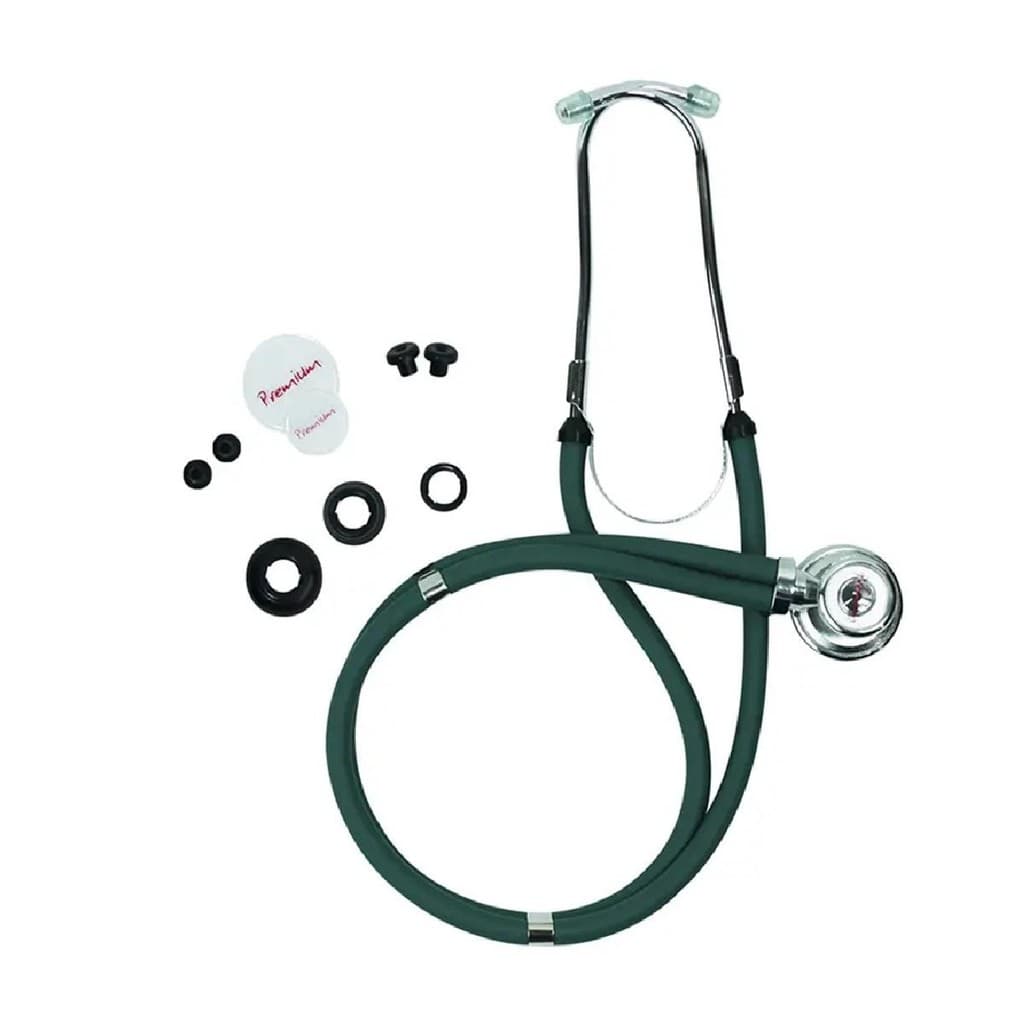 Estetoscópio Rappaport G-Tech Premium Cor Verde