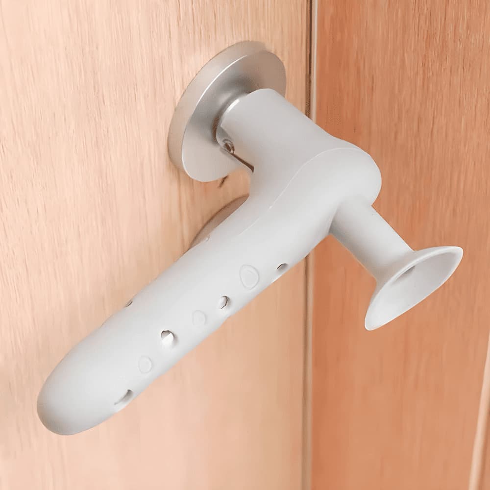 Protetor De Porta Anti impacto Proteção De Maçaneta Capa Protetora Massaneta Silicone