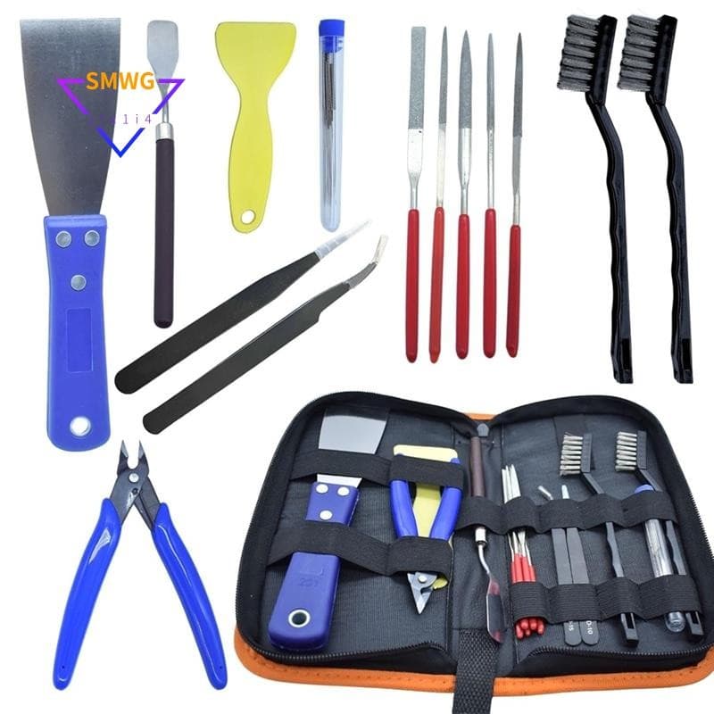 Kit De Ferramentas Para Impressora 3D , De Remoção De Ferramenta De Limpeza De Bico De Escova De Fio , Cortador De Desca
