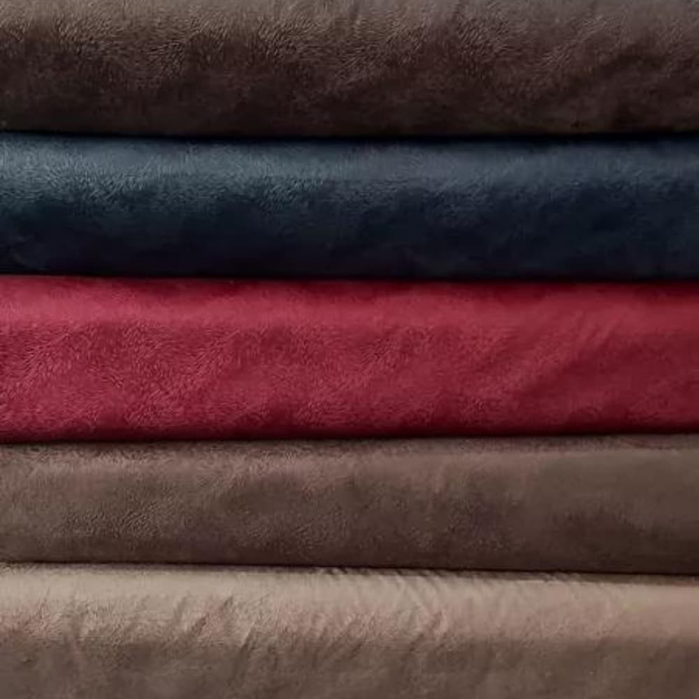 Tecido Suede Liso 2 Metros Poliester para Fabricação e Reforma de Sofá 1,40 Largura