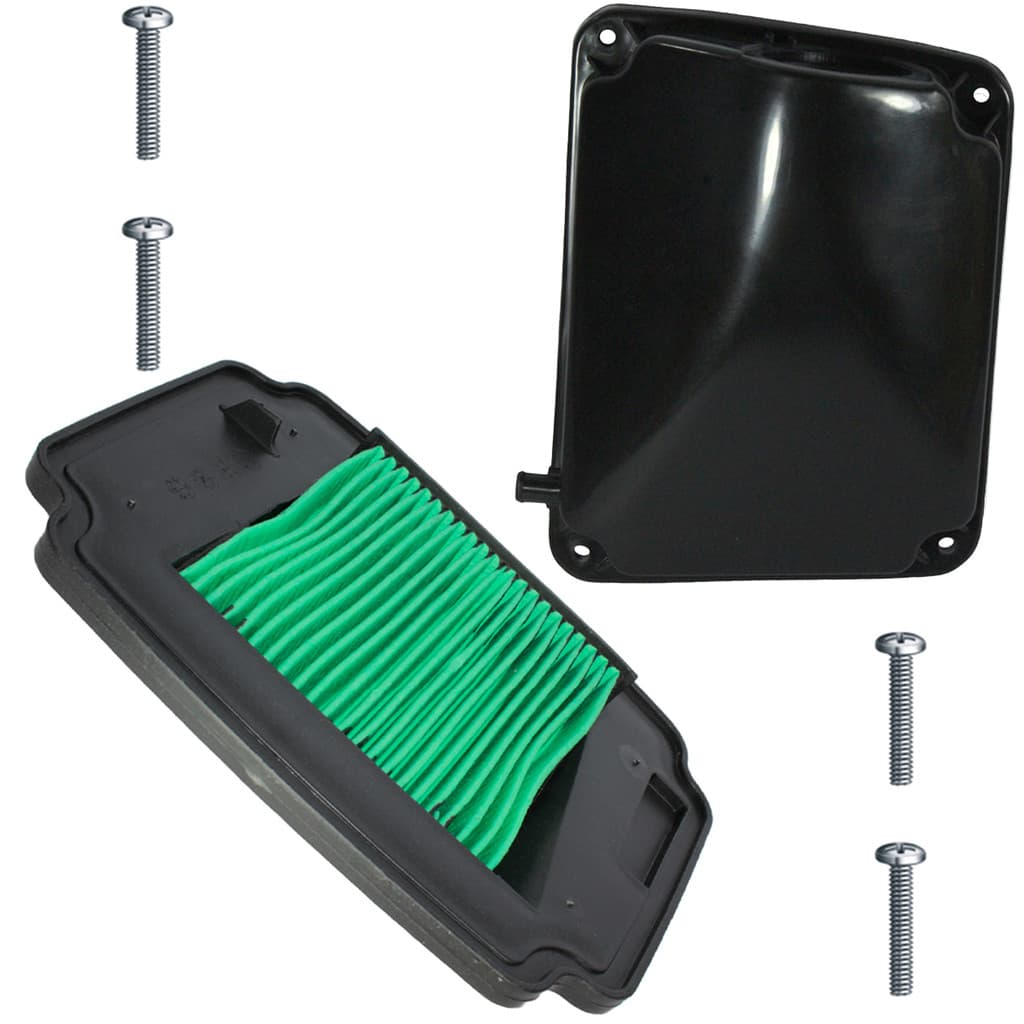 Tampa da caixa do filtro de ar Biz125 2011 em diante Biz110 2016 em diante com parafusos e filtro