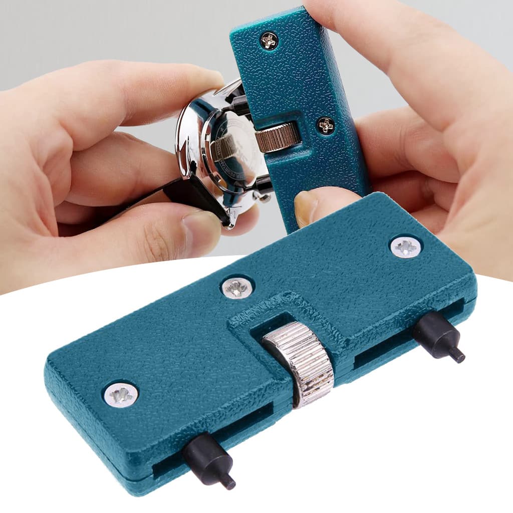 Popular Ajustável Abridor De Relógio Volta Caso Ferramenta Imprensa Mais Perto Removedor Chave Parafuso Kits Reparo Ferr