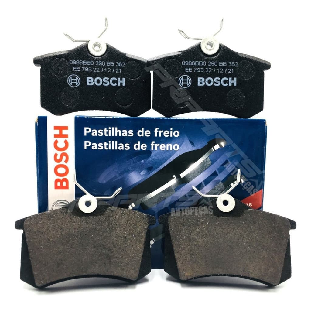 Jogo Pastilha Traseira Golf 1999 2000 2001 Original Bosch
