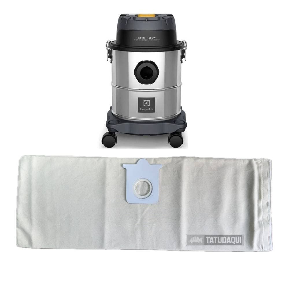 Saco Reutilizável Premium Aspirador Electrolux GT12i