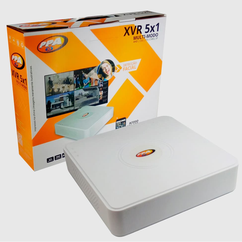 DVR 4 canais GP3 Multi 5MP- PPA