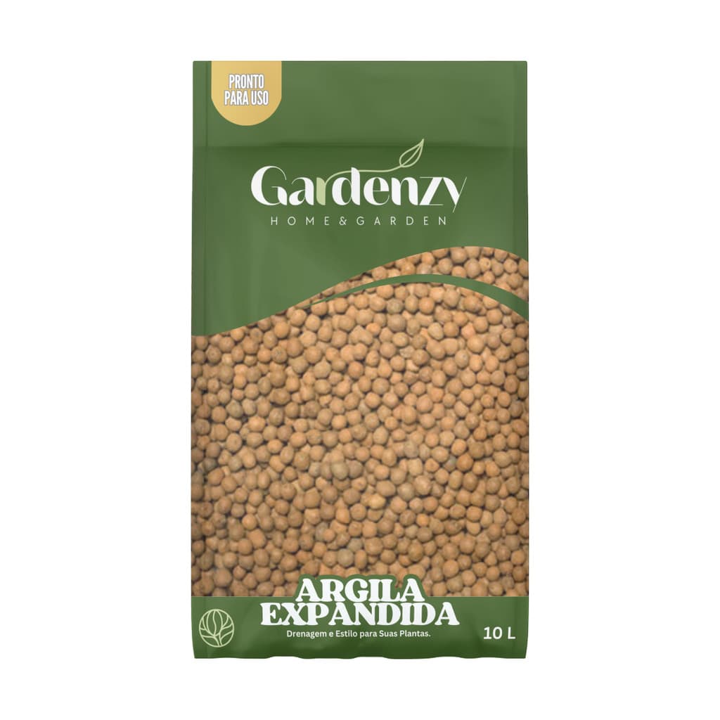 Argila Expandida 05, 10 e 20 Litros - Gardenzy