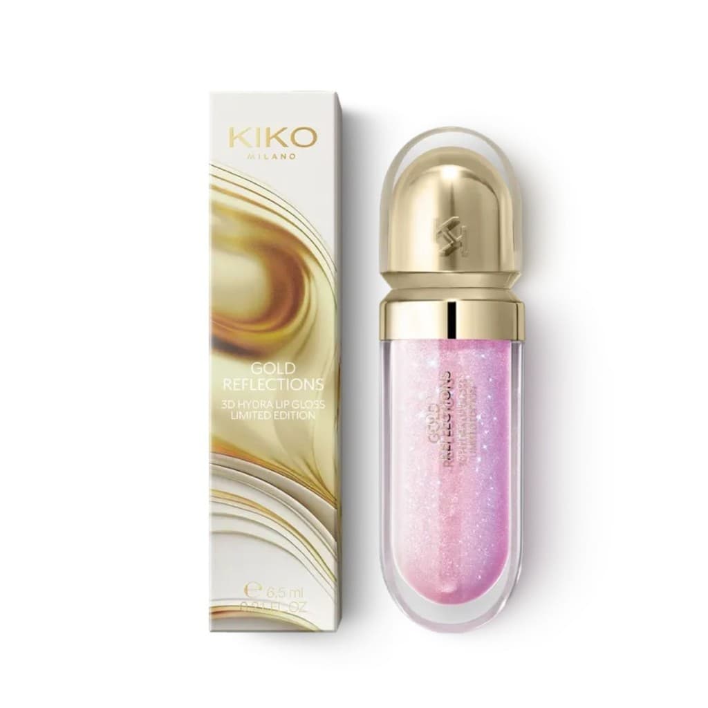 LIP GLOSS 3D HYDRA GOLD REFLECTIONS  KIKO MILANO