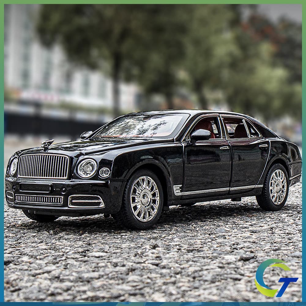 1 : 24 Bentley Mulsanne Diecast Toys Modelo De Carro Carros Coleção De Brinquedos De Liga Presente Para Meninos E Crianç