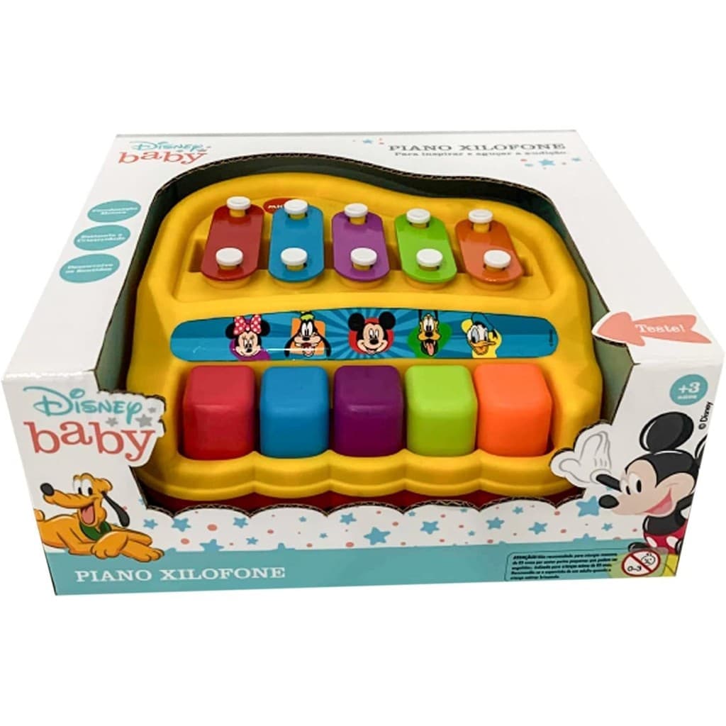Piano Xilofone Patrulha MICKEY E Seus amigos - YesToys