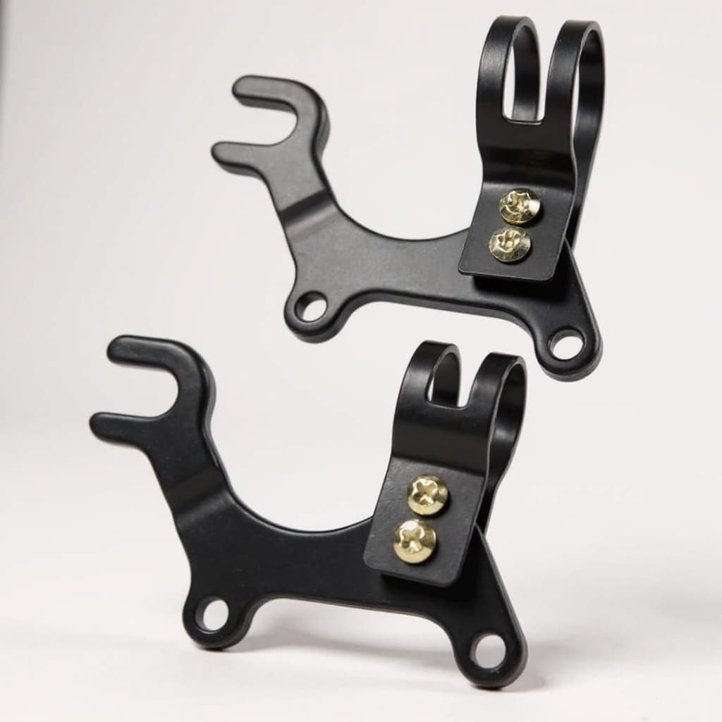 Par De Adaptador Freio A Disco Pinca Para Bicicleta Dianteiro / Traseiro