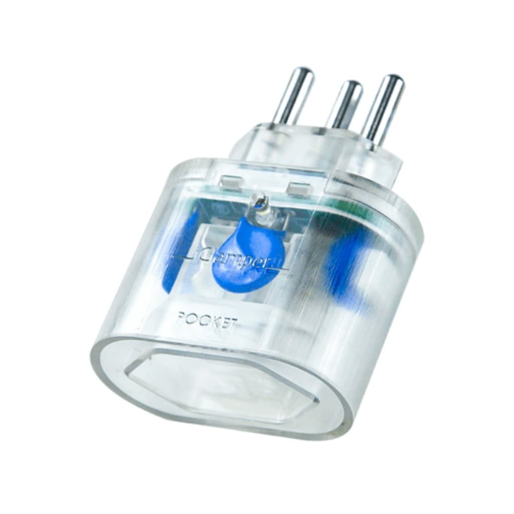 PROTETOR CONTRA SURTO DPS POCKET 1 TOMADA 3P 10A TRANSPARENTE ICLAMPER
