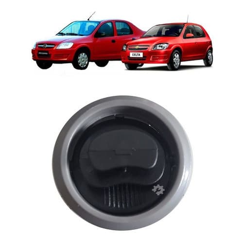 Difusor Ar Central Lateral Grafite Celta Prisma 2007 10 2015