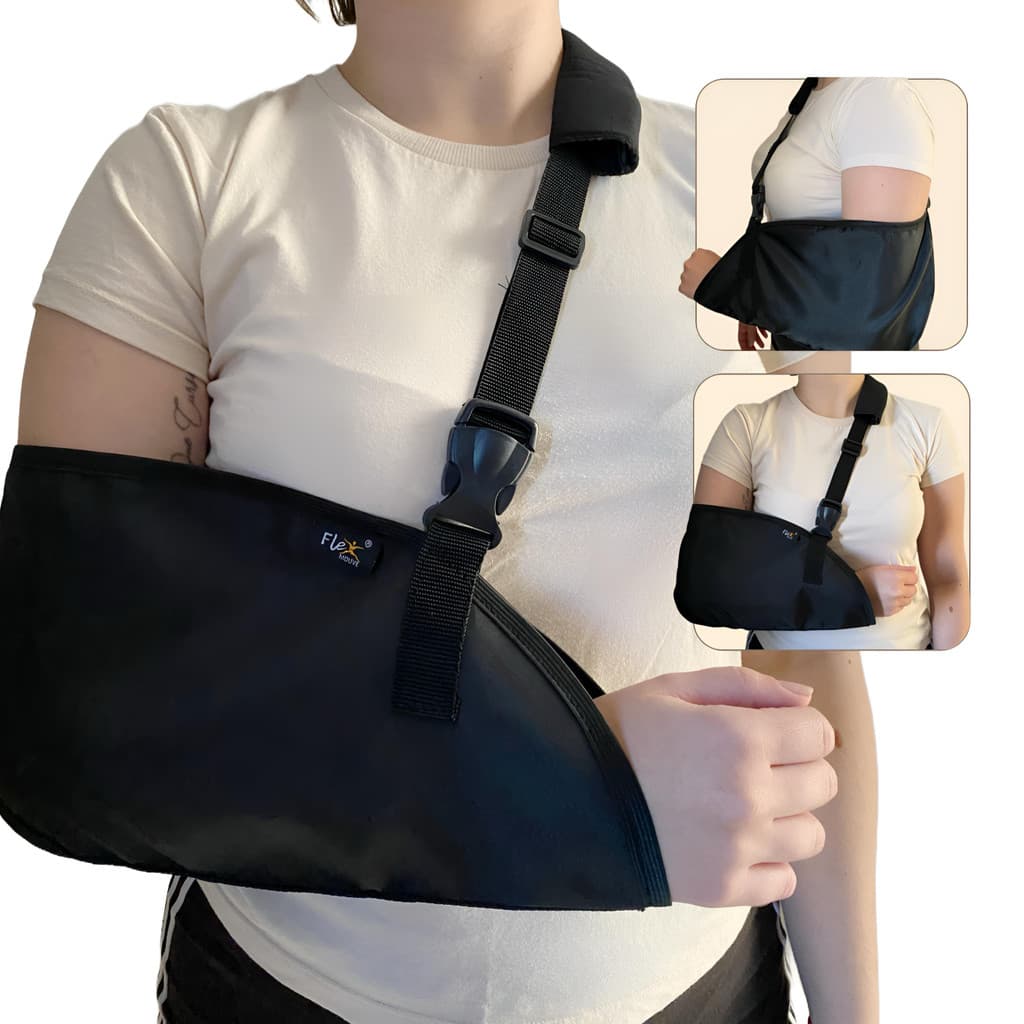 Tipoia Ombro Clavícula Braço Antebraço Imobilizadora Lesões Dor Inchaço Hematoma