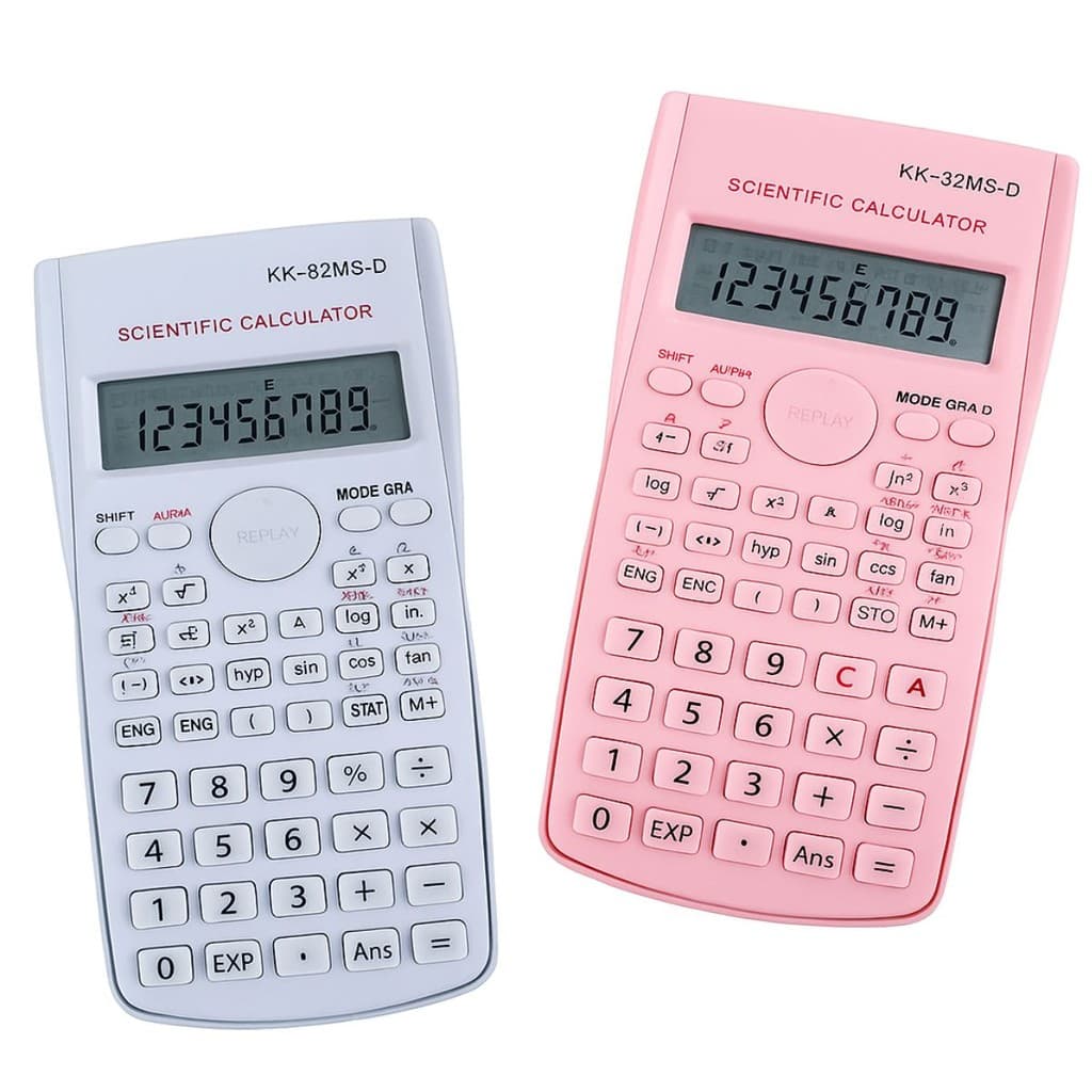 Calculadora Científica para Estudo com 240 Funções e Visor de 12 Dígitos

