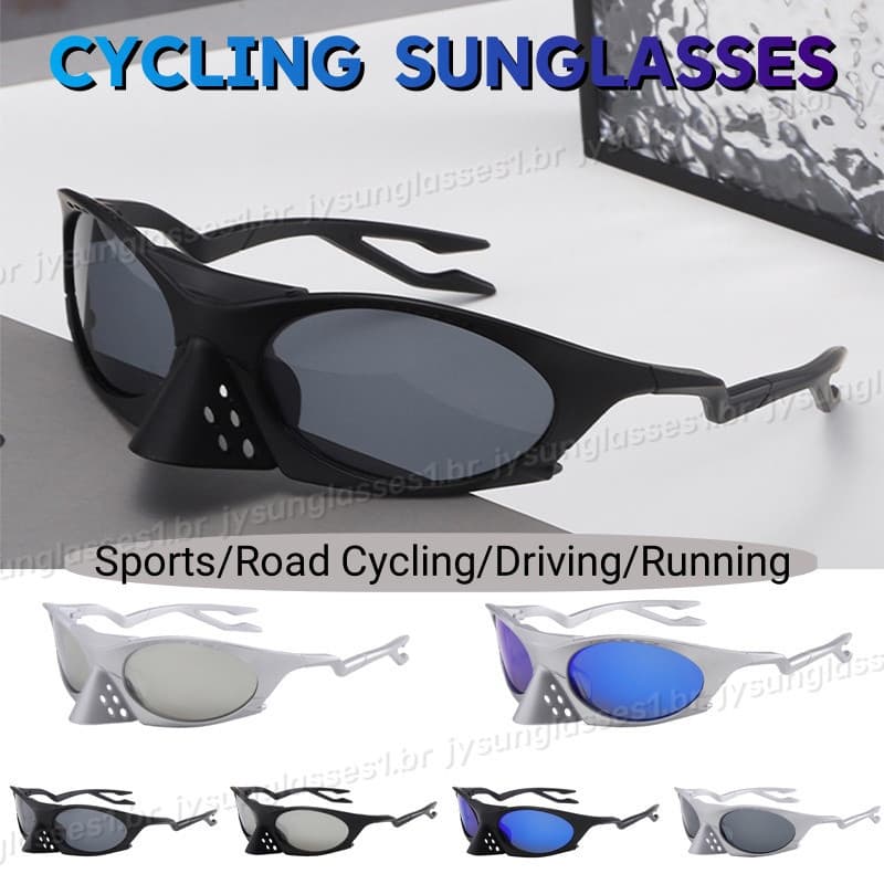 Novo Ciclismo Óculos De Sol Para Homens Mulheres Ao Ar Livre Motocicleta Esportes Correndo Condução Bicicleta Anti Radia