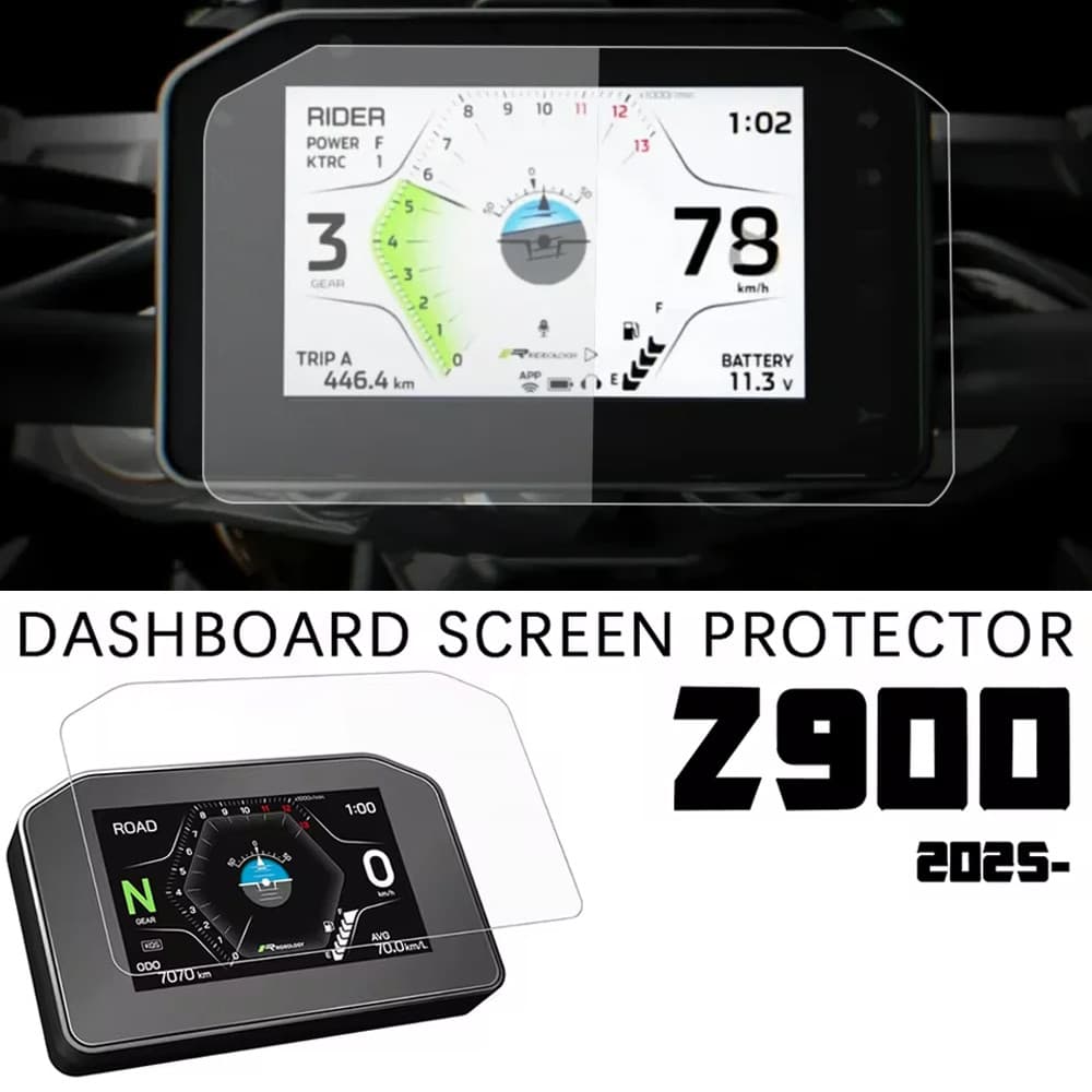 2025 Z900 Acessórios Para Kawasaki Z 900 Scratch Cluster Tela Painel De Proteção Da Motocicleta Instrumento Filme