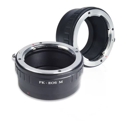 Anel Adaptador Lente Pentax Pk-eosm Canon Eos M M2 M3 M6 M10