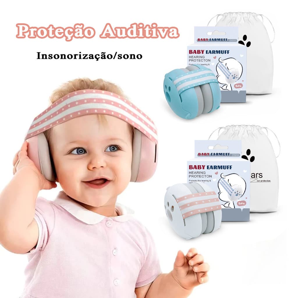 Protetore Auriculares Antirruído Para Crianças Protetores Auriculares À Prova De Som Para Dormir Para Pacientes Autistas