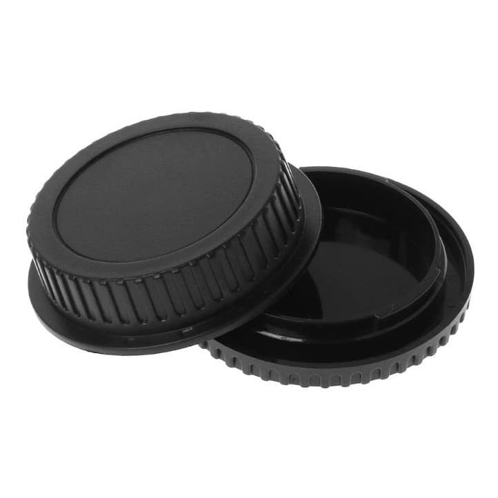 Tampa Corpo E Traseira De Lente Canon Eos