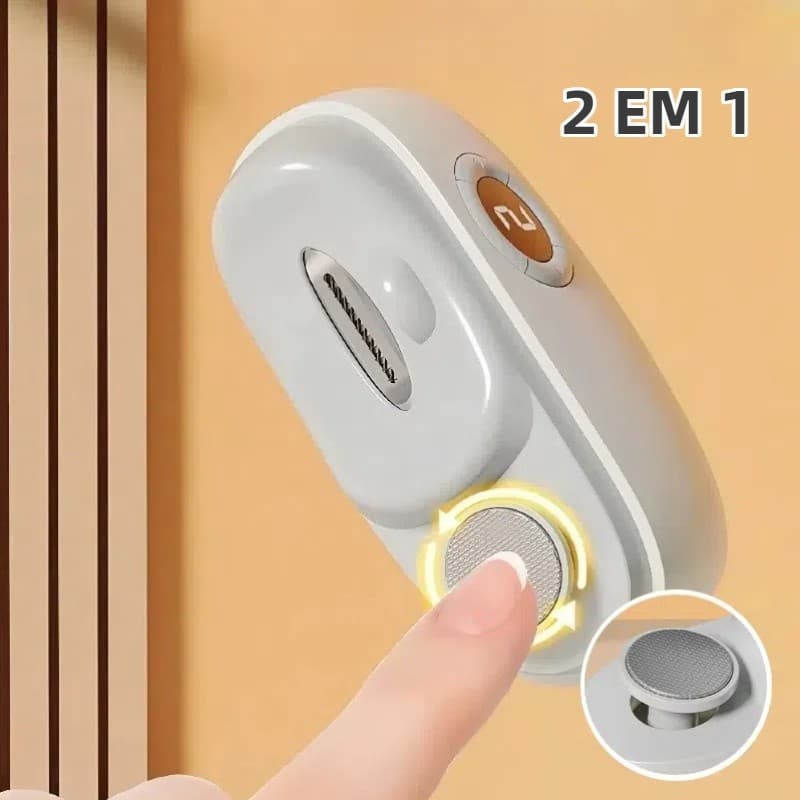 Cortador Aparador De Unha Elétrico Para Adulto Infantil De Dedos Manicure Recarregável