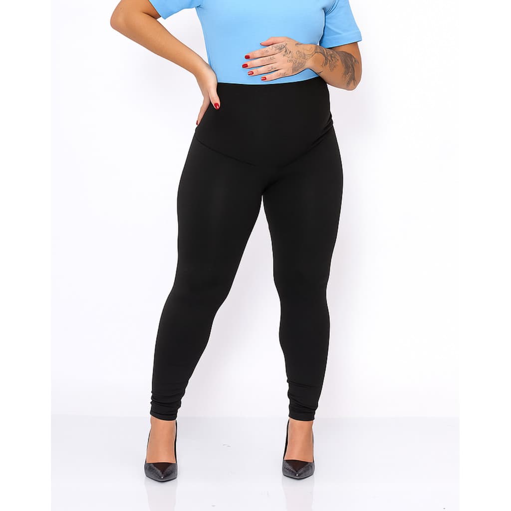 Calça Maternidade Legging Gestante Sustenta Barriga