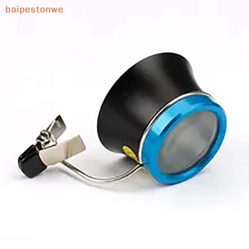 [baipestonwe] 5X 10X 20X Lupa De Óculos Clip-On Eye Lente De Ampliação Ocular Portátil Processo Operação Ferramenta De R
