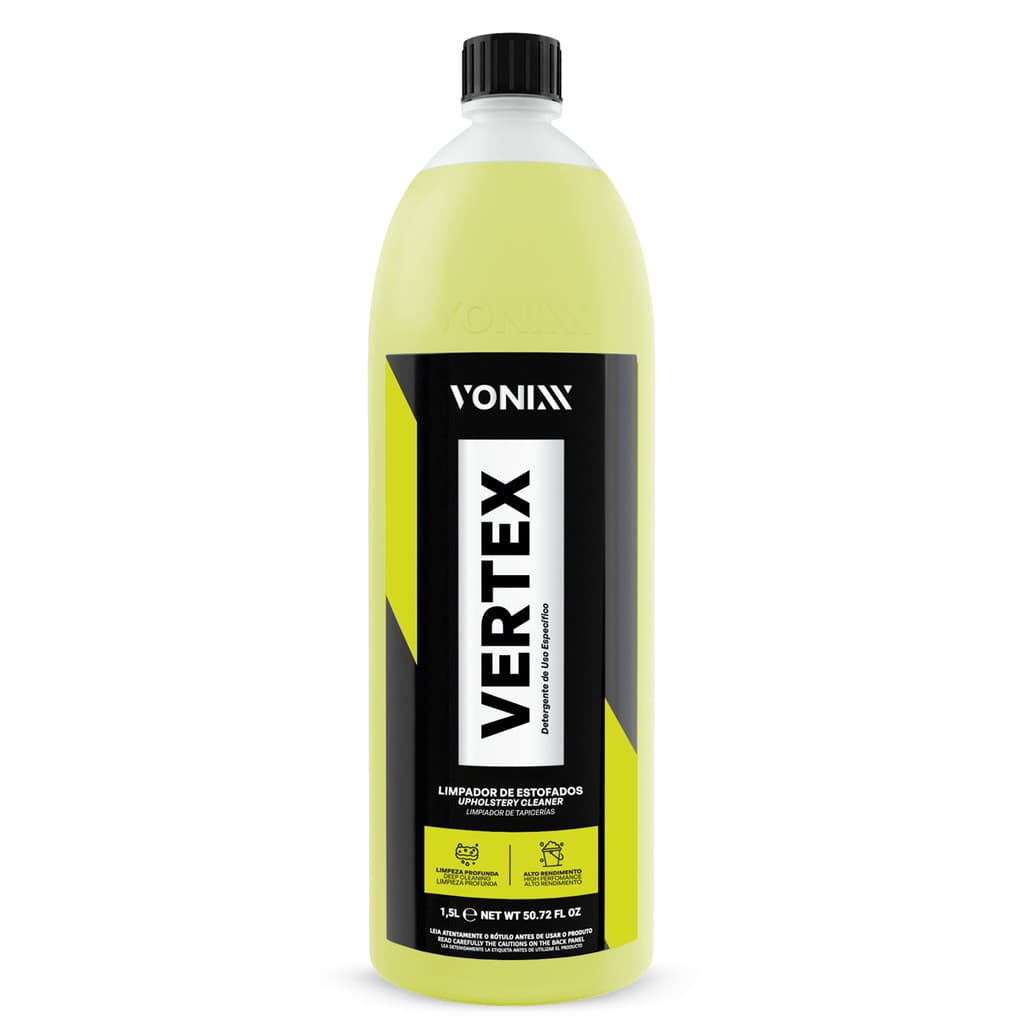 VERTEX Limpador de Estofados Super Concentrado - Vonixx (1.5L) Diluição: Até 1:80