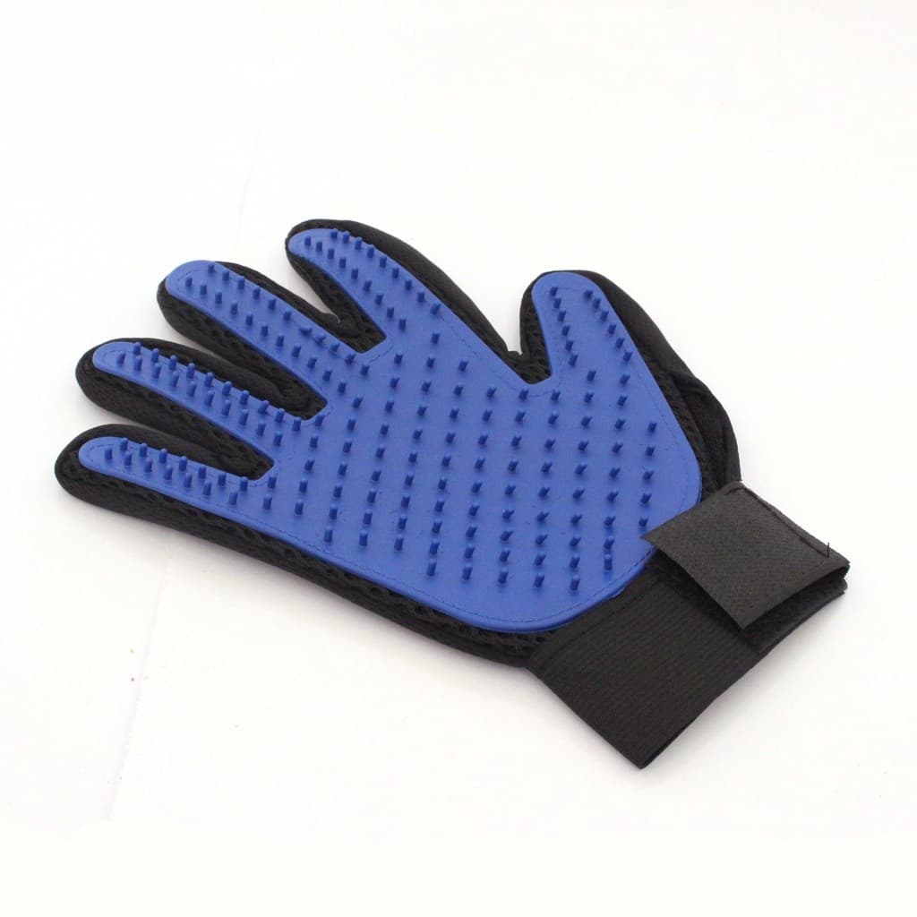 Luva Removedora de Pelos para Pet Cães e Gatos Escova Massageadora Silicone