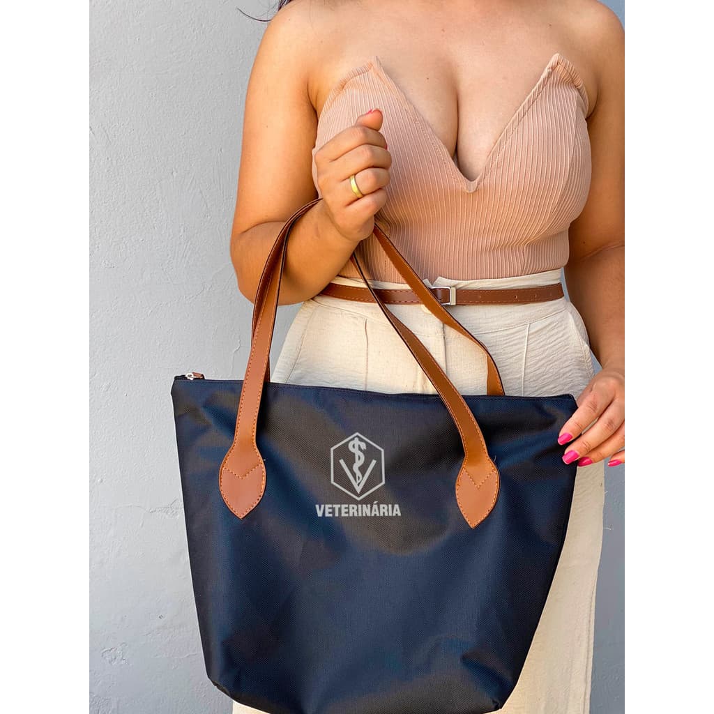 Bolsa Clean  - VETERINARIA - Stilo Club Academia Trabalho Escolar Faculdade Viagem Masculino Feminino