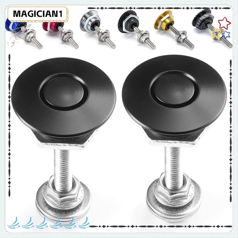 MAGICIAN 1Pcs Botão , Clipe De Trava Pino Do Capô Para-Choque Dianteiro De Liberação Rápida , Kit De Corpo Bloqueio Moto
