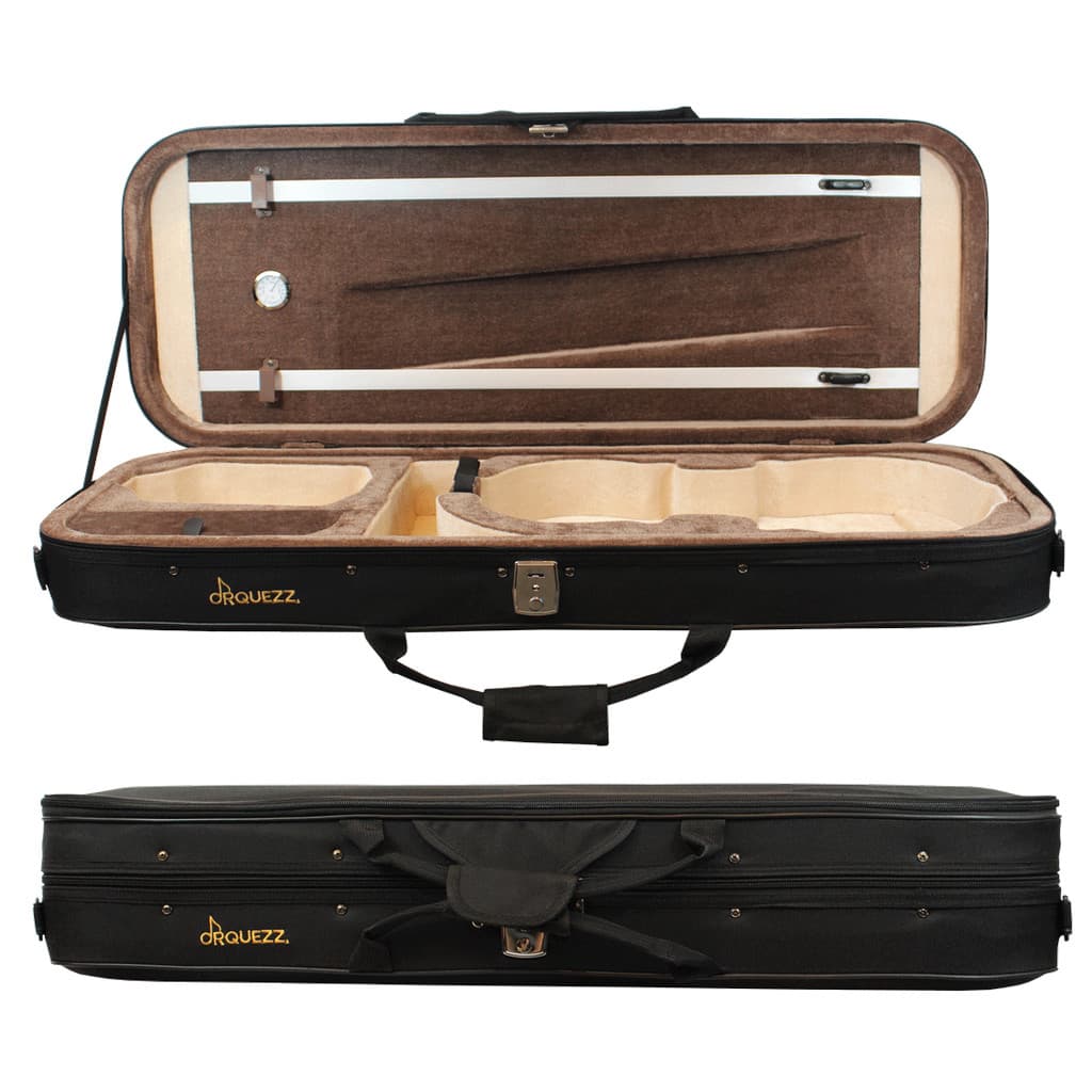 Estojo Orquezz Retangular Luxo Viola de Arco Até 42