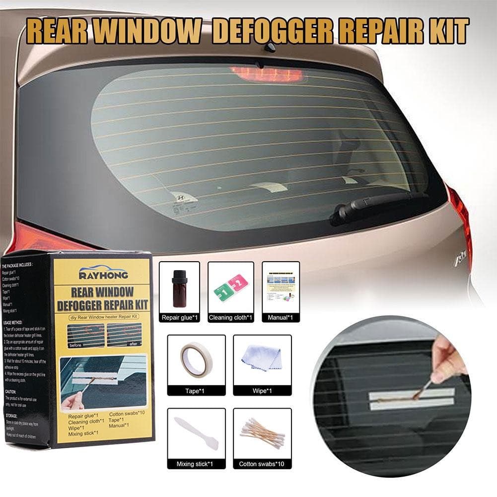 Kit De Reparo De Desembaçador De Janela Traseira , Rápido , Traseiro De Carro , Descongelador P5M8
