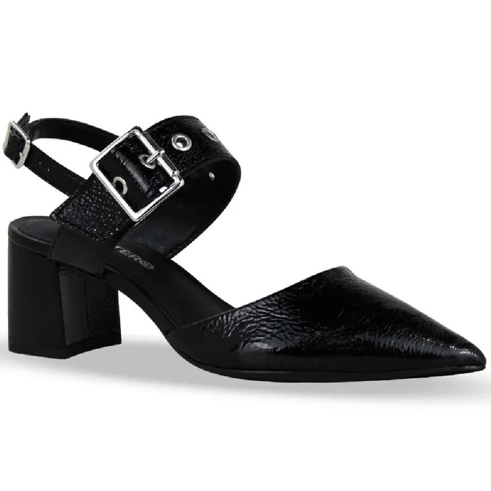 Sapato Feminino Bottero Couro Verniz Show Preto 354908-14