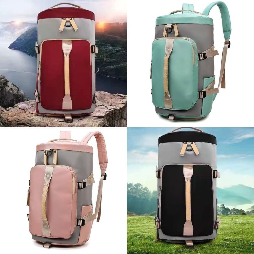 Bolsa Esportiva e Viagens com Alça de Mochila Compartimento para Tênis MARISA