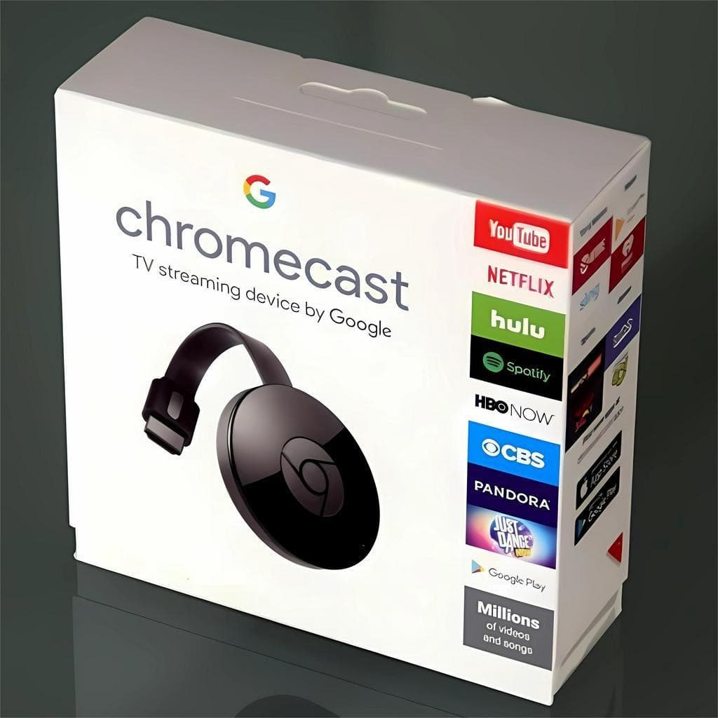 Original Chromecast G2 TV Mirascreen Sem Fio Compatível com HDMI Smartphone, Adequado para Chromecast G2/M4 Plus KPE1