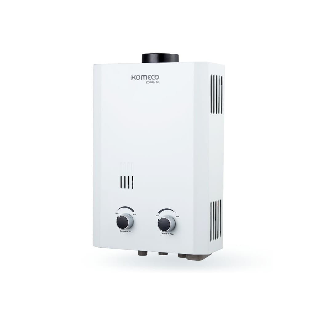 Aquecedor a Gás A Pilha Slim KO07M Tipo de Gás GN Gás Natural Komeco