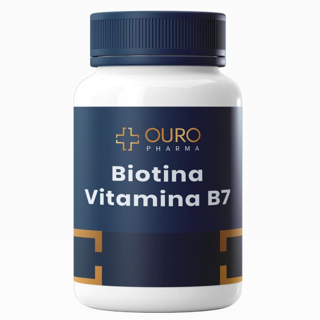 Biotina Vitamina B7 Autêntica - Suplemento Capilar