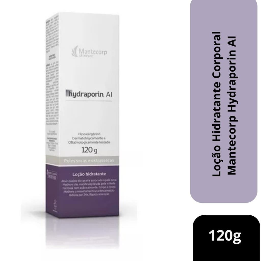 Loção Hidratante Corporal Mantecorp Hydraporin AI 120g