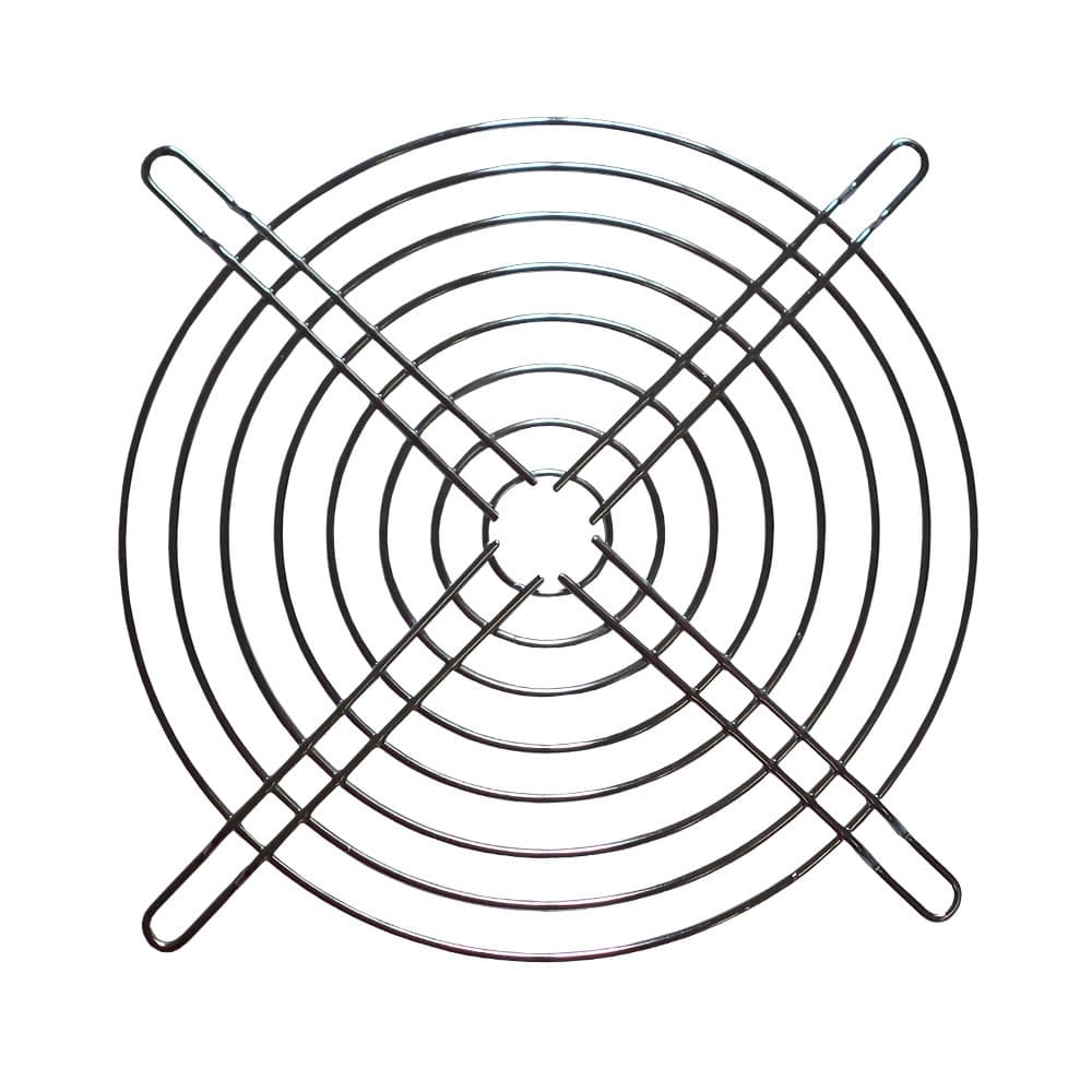 Grade Tela de Proteção Metálica 15x15cm para Ventilador Cooler 150x150mm