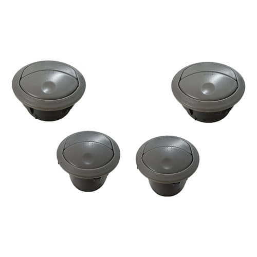 Acabamento Do Ar Novo Uno Way 2011 Cinza 4 Unidades