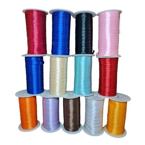 Fita Cetim Cs 1 Rolo 100m X 7mm Diversas Cores