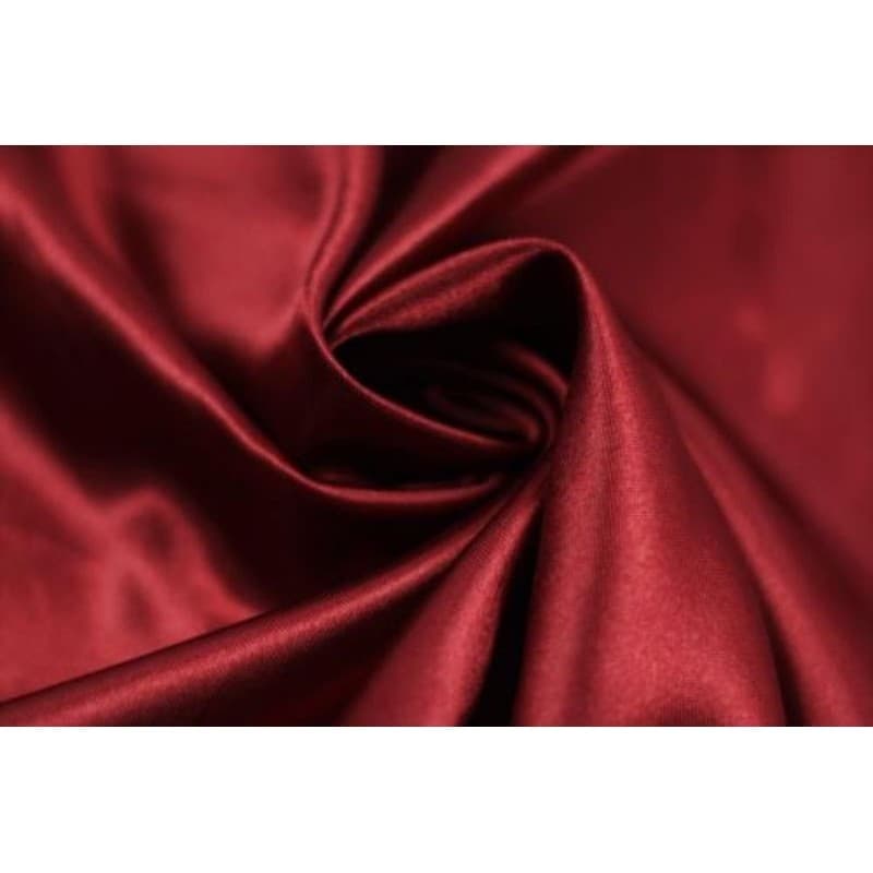 Tecido Cetim Vermelho Bordô 3 Metros de Comprimento por 1,50 Largura
