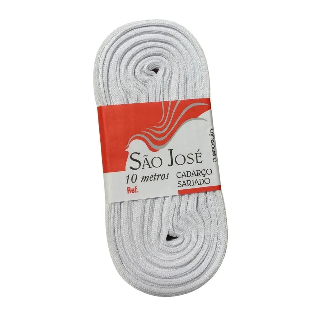 10 Cadarço Sarjado para Fixação de Traqueostomia Nº10 - 10 metros