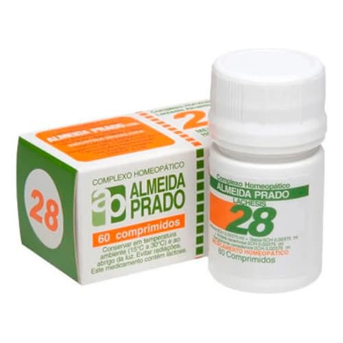 Complexo Homeopático Almeida Prado -lachesis N28 Menopausa